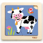 VIGA Handy Wooden Cow Puzzle
