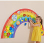 VIGA Wooden Sensory-Manipulation Board EDU Rainbow FSC Certificate