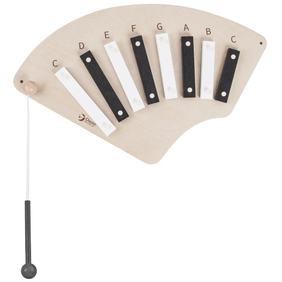 CLASSIC WORLD EDU Musical Wall Board ZEBRA