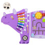 VIGA Wooden Sensory-Manipulation Board EDU Triceratops