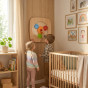 VIGA Wooden Board with Colored Gears
