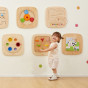 VIGA Wooden Manipulative Board Sensory Picture Puzzle