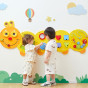 VIGA Large Wooden Caterpillar Activity Board