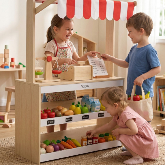 VIGA Wooden Stall
