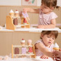 VIGA Wooden Ice Cream Shop Set with 6 Ice Creams