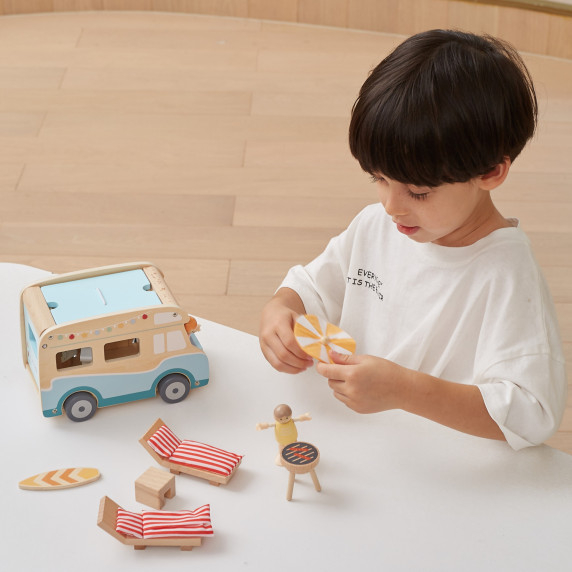 VIGA Wooden Camper Beach