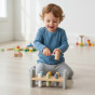 Viga PolarB Wooden Penguin Montessori Hammer Punch