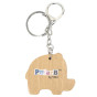VIGA PolarB Wooden Elephant Keychain