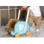 VIGA PolarB Wooden 2-in-1 Stroller, Walker, Elephant