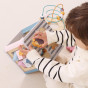 VIGA PolarB Activity Box Wooden Educational Game Center 5-in-1 cube