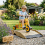 CLASSIC WORLD EDU Wooden Ramp Bridge Access Road Bike Track