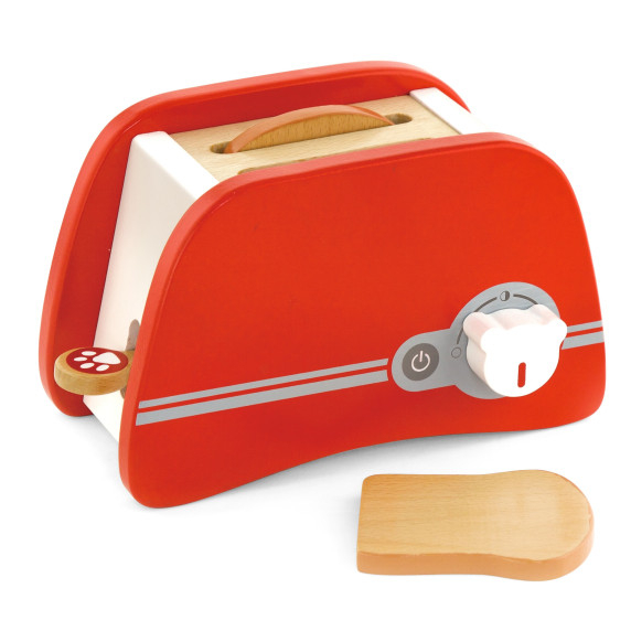 VIGA Wooden Kitchen Toaster For Children Household Appliances FSC Certificate