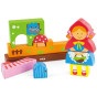 VIGA Wooden Magnetic Blocks Little Red Riding Hood Set 10 Pieces