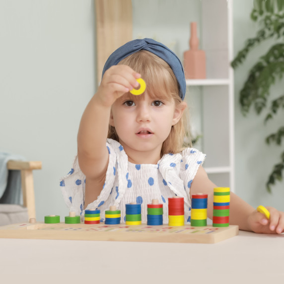 VIGA Wooden Abacus of Thales Creative Montessori Counting Machine