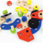 Viga Montessori 68-Piece Building Block Set