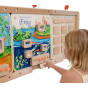 MASTERKIDZ Flex Montessori Wall Board Life Cycle of a Frog