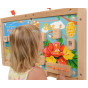 MASTERKIDZ Bee Life Cycle Flex Montessori Wall Board