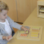 MASTERKIDZ Montessori Double-Sided Tactile Visual Puzzle Blocks