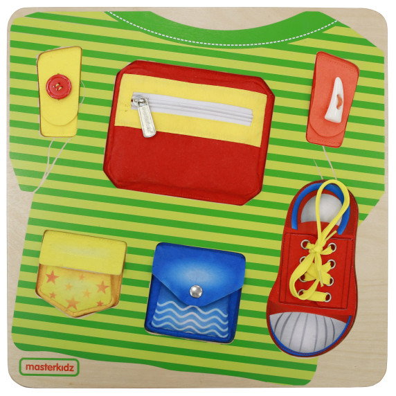 MASTERKIDZ Educational Board Skill Training Montessori Clothes