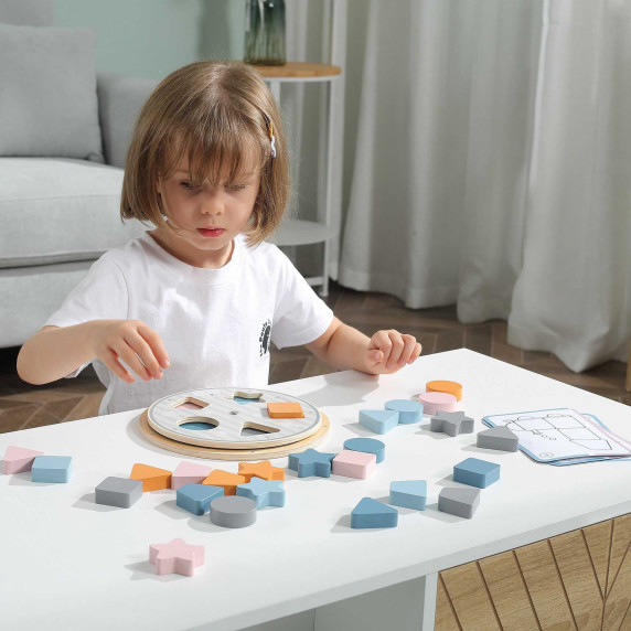 VIGA PolarB Shape and Color Matching Puzzle