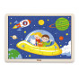 VIGA Wooden Puzzle Journey into Space 16 pieces