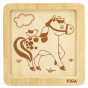 VIGA Handy Wooden Horse Puzzle