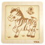 VIGA Handy Wooden Zebra Puzzle