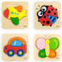 VIGA Baby's First Wooden Puzzle Ship