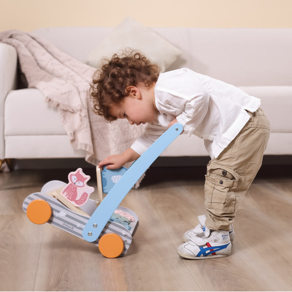 VIGA PolarB Wooden Walker for Children Animals