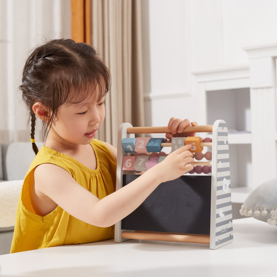 VIGA PolarB Double-Sided Chalkboard with Abacus 3-in-1