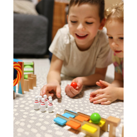 TOOKY TOY Domino Ball Track