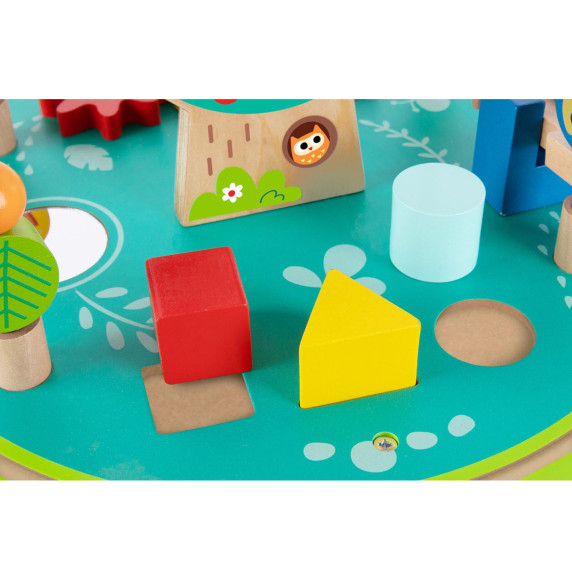 TOOKY TOY Wooden Activity Table Motor Loop