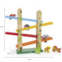 VIGA Wooden Slide for Animals Jungle 7 pcs.