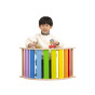 VIGA Wooden Rocker Bridge 2 in 1 Montessori Rainbow Swing