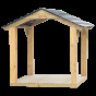 CLASSIC WORLD EDU Large Wooden Gazebo House