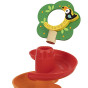 Tooky Toy Wooden Ball Track with Animals Spiral Ball Track + 4 Balls
