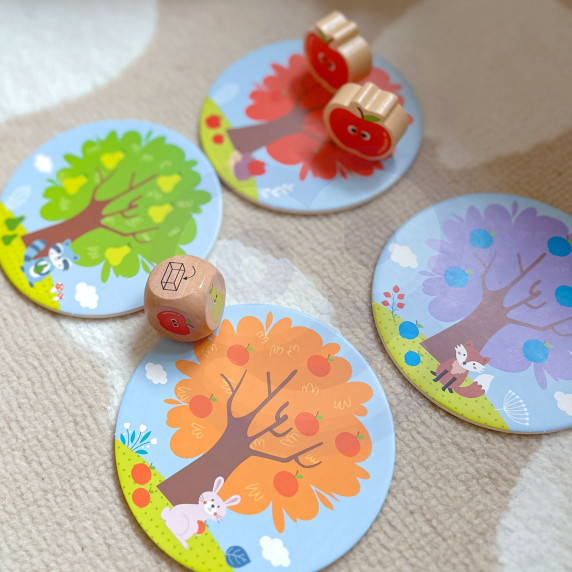 TOOKY TOY Squirrel in the Orchard Family Board Game