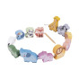 TOOKY TOY Wooden Threading Blocks ZOO