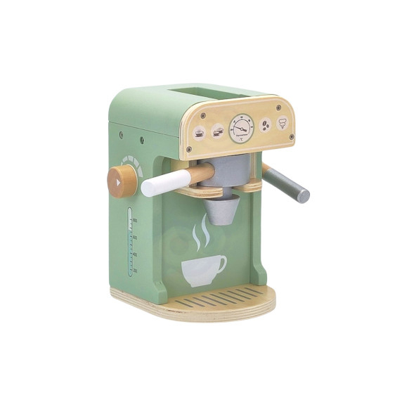 TOOKY TOY Wooden Coffee Maker Barista Cafe