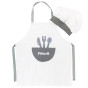 VIGA PolarB Chef's Costume Apron + Cap