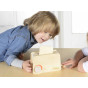 MASTERKIDZ Wooden Toaster + Butter Slice Knife Plate Jam