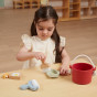 VIGA PolarB Wooden Cleaning Set with Bucket, Brush and Accessories