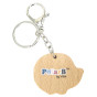 VIGA PolarB Wooden Hedgehog Keychain