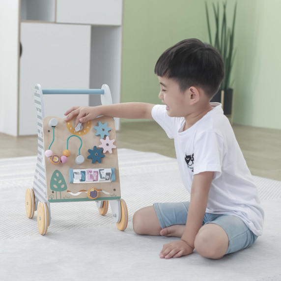 VIGA Wooden Educational Pusher for Children