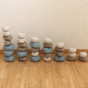 MASTERKIDZ Flexible Ball Track + Rubber Construction Stones 42 pcs.