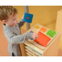 MASTERKIDZ Wooden Pyramid Educational Counting Colors Montessori