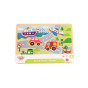 TOOKY TOY Wooden Montessori Puzzle Sound Vehicles Matching Puzzle