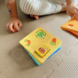 TOOKY TOY Montessori Puzzle Shapes and Colors Animals 6 Boards FSC
