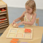 MASTERKIDZ Educational Board Sorter Matching Shapes and Colors