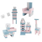 VIGA PolarB Wooden Tower Puzzle Pastel Game